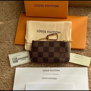 🌟NIB Louis Vuitton Key Cles Pouch Authentic